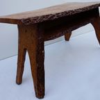 Salontafel Notenhout, Boomstam Tafel, Sidetable thumbnail 8