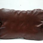 Vintage Leather Camel Footrest thumbnail 6