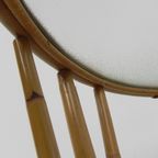 Rotan , Bamboe Salontafel Met Ronde Glasplaat thumbnail 15