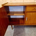 * Vintage Dressoir Jaren 60 Lowboard Teak Dressoir thumbnail 12