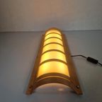 Grote Vintage Ikea Strimma Wandlamp Japandi Stijl thumbnail 6