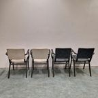 Set Van 4 Vintage Eetkamerstoelen Stako 4 Vintage Stoelen thumbnail 19