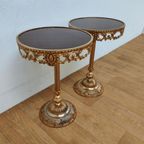 Set Hollywood Regency Bijzettafeltjes Tafeltjes Plantentafeltjes Set Prijs thumbnail 4