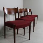 4x Vintage Eetkamerstoelen - Jaren '60 thumbnail 9