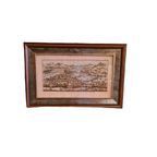 Italiaanse Koper Gravure Van De Stad Lyon 18E Eeuw thumbnail 2