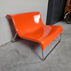 Kartell Form Lounge Chair Piero Lissoni Oranje thumbnail 5