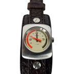 Diesel - Dames Polshorloge - Titanium - Leer - 80'S thumbnail 2