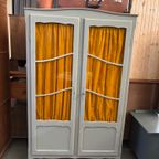 Vintage Brocante Vitrinekast thumbnail 2