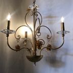 Vintage Murano Kroonluchter Druiven Kristal Vintage thumbnail 4
