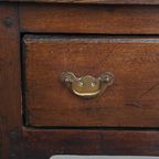Antiek Engels Eikenhouten Dressoir/ Side Table Uit Eind 18e Eeuw Met Mooie Originele Details thumbnail 10