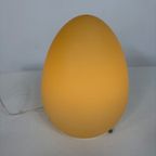 Vintage Opaline Glass Selene Italy Egg Lamp thumbnail 9