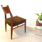 Retro Vintage Stoel Eetkamerstoel Jaren 60 Design Teak thumbnail 5