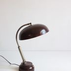 Hala Metal Desk Lamp Nr.17 With Ring Light. 1950S thumbnail 11