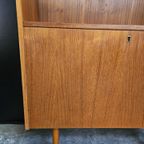 Vintage Deense Boekenkast / Highboard, Teak, 1960'S thumbnail 11