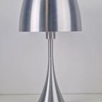 Vintage Tafellamp Steinhauer Aluminium Mushroom Design Lamp thumbnail 2