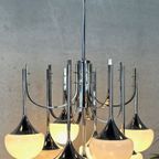 Vintage ‘trumpet Chandelier’ – Boulanger thumbnail 6