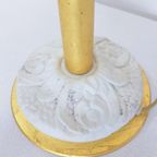 Vintage Giulia Mangani Bisque Porselein Tafellamp Regency 70 thumbnail 10