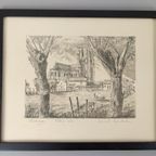 André Hendrikse - Litho - Lissewege thumbnail 4
