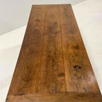 Franse Eettafel Antiek Eiken 233Cm thumbnail 17