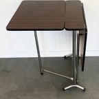 Vintage Formica Chroom Inklapbare Tafel ‘70 thumbnail 3