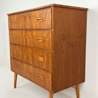 Scandinavisch Vintage Teak Fineren Ladekast Maloy thumbnail 13