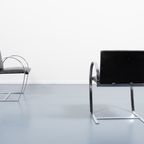 Pair Of Sculptural Italian Modern Chairs / Eetkamerstoelen From 1970’S thumbnail 5