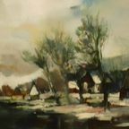 Groot Landschap Van Albert Eeckhout. thumbnail 5