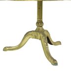 Mid Century Ronde Marmeren Salontafel Bijzettafel Messing thumbnail 14