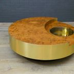 Willy Rizzo Trg Swivel Coffee Table thumbnail 5