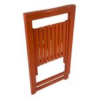 Aldo Jacober - Folding Chair Model ‘Trieste’ - Bazzani Italy - Orange - Multiple In Stock thumbnail 4