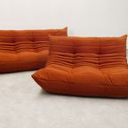 Ligne Roset Togo Set - 2 En 3 Zit - Roest Oranje thumbnail 18