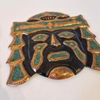2 Vintage Wand Maskers Zuid Amerikaans thumbnail 4