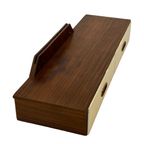 Vintage Wandkastje Wandrek Jaren 60 Teak thumbnail 4