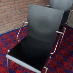 Set 4 Eetkamerstoelen Stapelbaar Houten Stoelen Design thumbnail 6