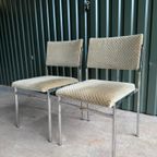 Paar Vintage Chromen Stoelen, 1970 thumbnail 12