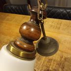 Klassiek Hanglamp Met Chique Glazen Kap thumbnail 2