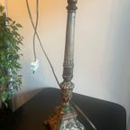 Antieke Lamp Metaal thumbnail 2