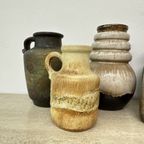 Set Of 6 Scheurich West Germany Vases , 1970S thumbnail 11