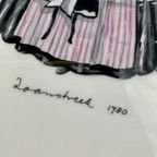 Vintage Villeroy & Boch Taartschaal Klederdracht thumbnail 7