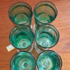 6X Vintage Borrelglazen Wijnglazen Champagne Glazen | Kerst thumbnail 6