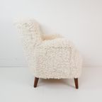 Artifort Fauteuil Pluche Teddy Off White Stof | Theo Ruth thumbnail 2
