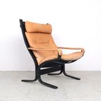 Ingmar Relling Leren Siesta Fauteuils, 1970s thumbnail 6