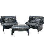 Cassina Portovenere Set Fauteuils Met Hocker thumbnail 2