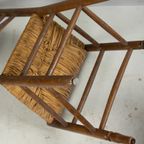 Twee Leuke Antieke Houten Stoelen thumbnail 2