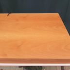 Vintage Kastje Met Glas Retro Design Vitrinekast Pootjes thumbnail 15