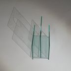 Magazine Holder / Glass / 1980s thumbnail 9