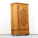 Antieke Beschilderde Bruidskast 1815 thumbnail 7
