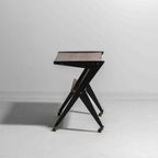 Minimalistische Mid-Century Z Bar Trolly In Teak, 1960S thumbnail 5