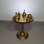 Art Nouveau Brass Smoke Table thumbnail 2