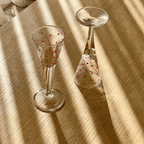 Set Of 4 Vintage Ikea Red Polka Dot Shot / Liqueur Glasses thumbnail 5